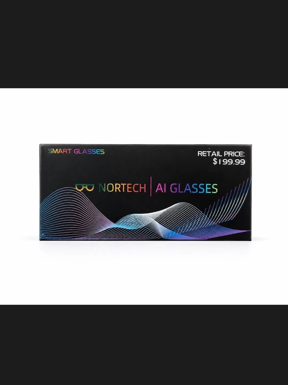 AI Glasses — Sleek Black Smart Wearable
